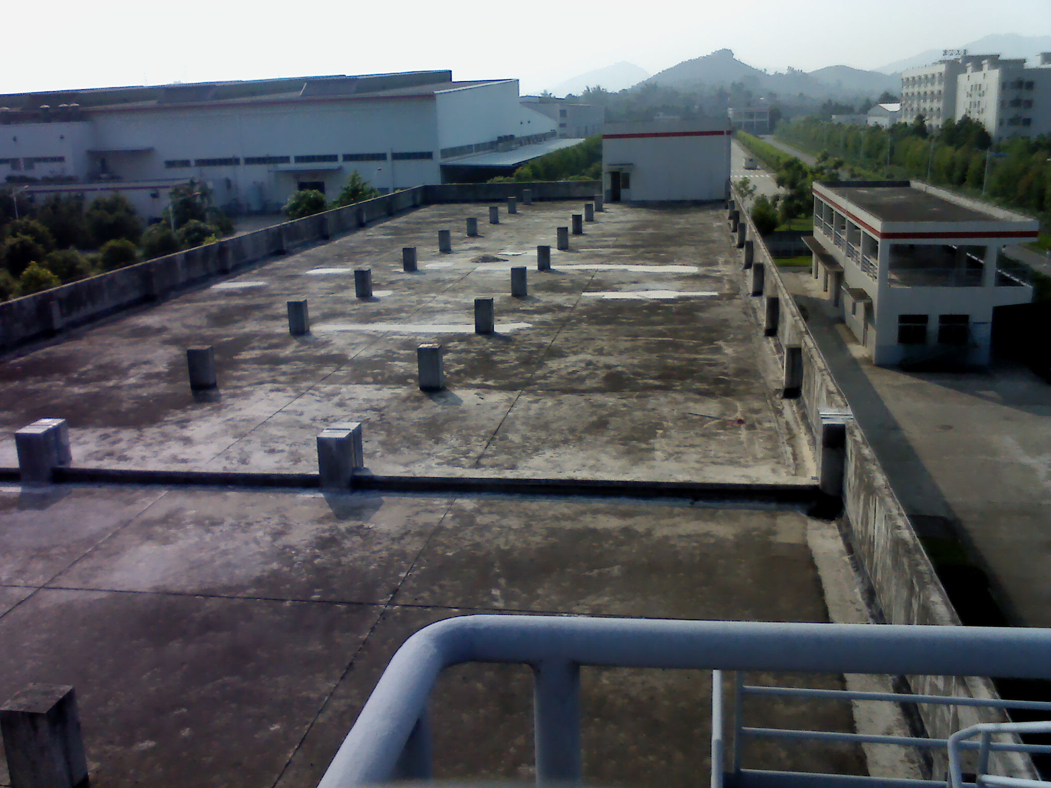 五羊本田技术大楼渗漏红外成像检测
