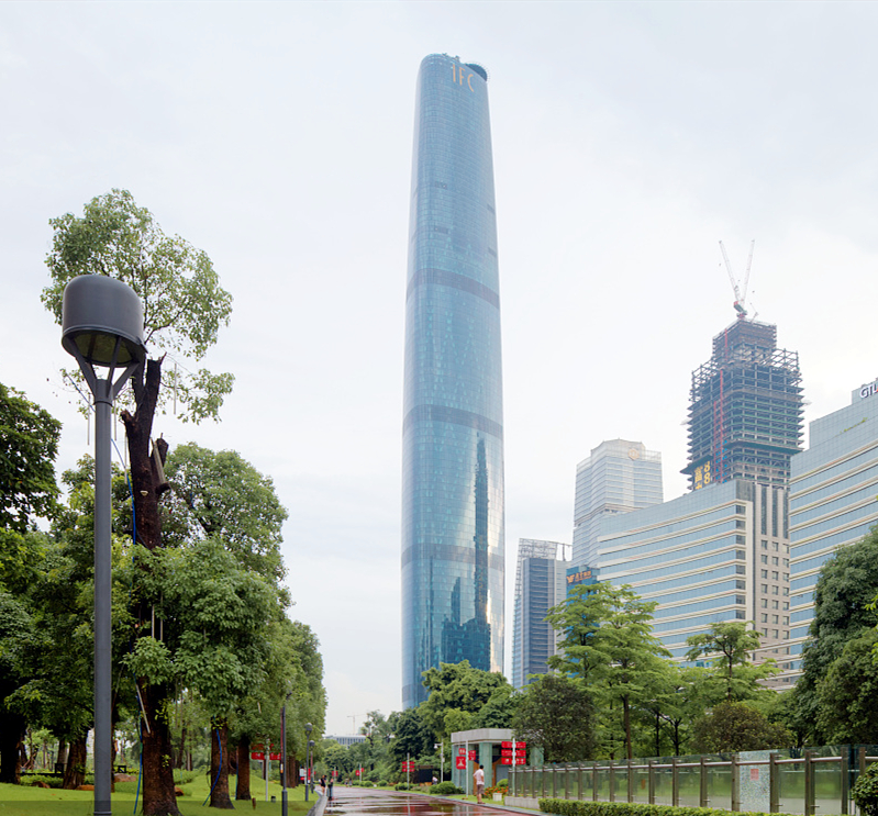 广州西塔（广州国际金融中心）防水工程