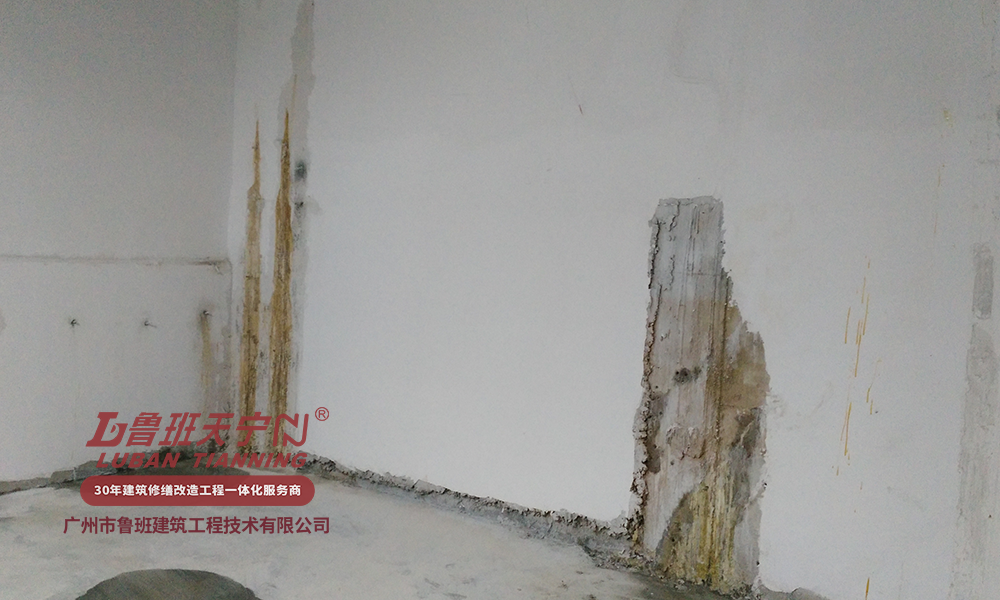 荔富湖畔项目地下室渗漏维修