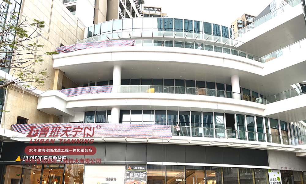 中山石歧万象汇商业广场结构改造工程（大量加建扶梯、电梯、楼梯）