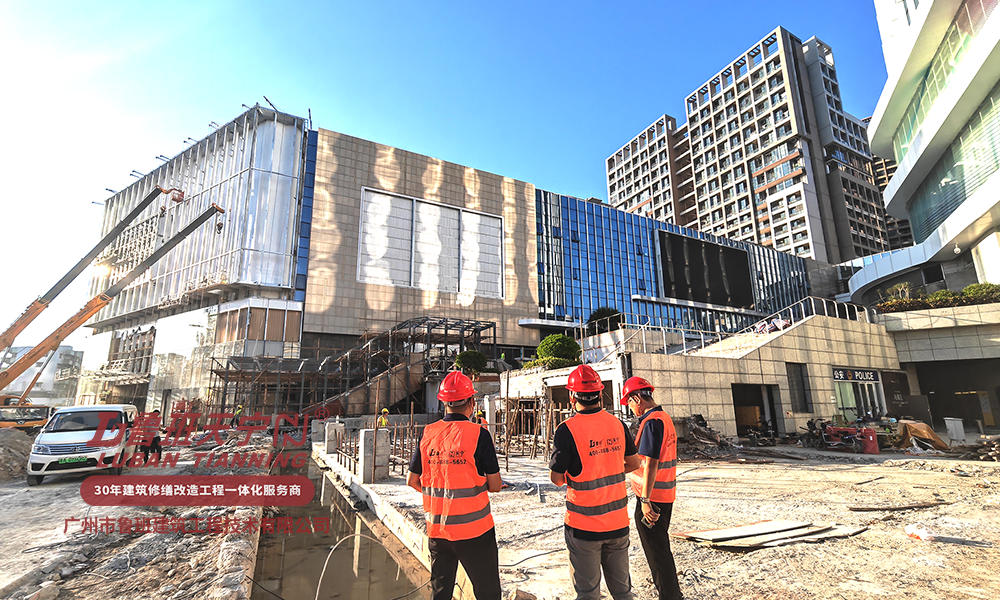 中山石歧万象汇商业广场结构改造工程（大量加建扶梯、电梯、楼梯）