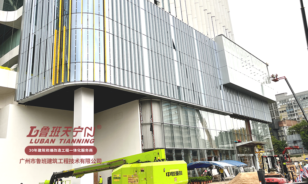 中山石歧万象汇商业广场结构改造工程（大量加建扶梯、电梯、楼梯）