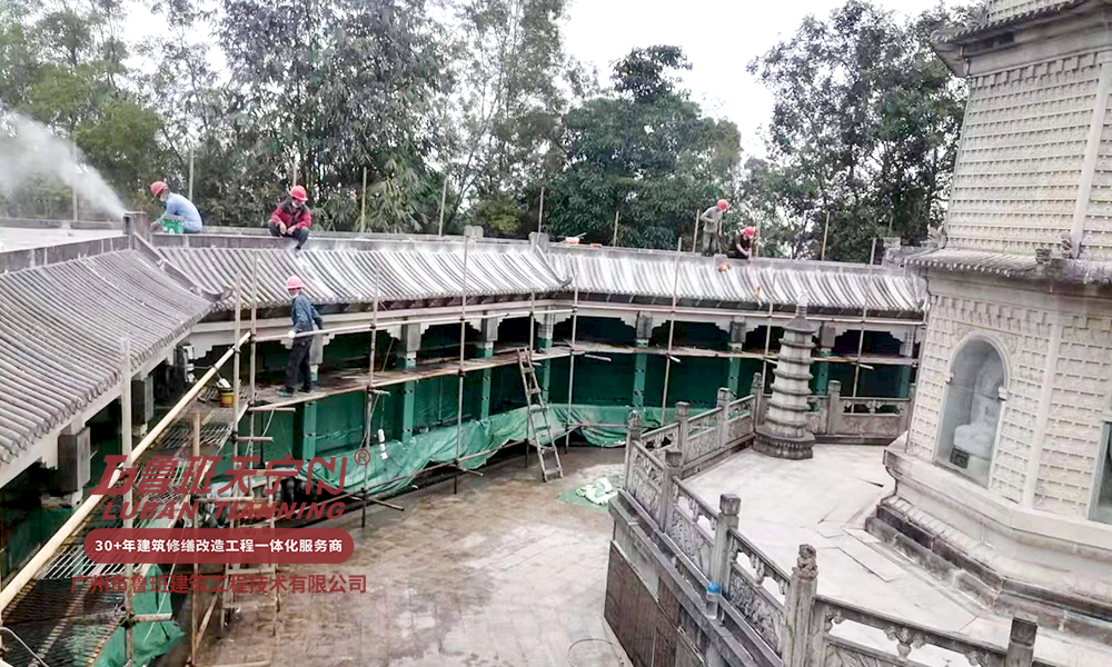大峒山净业寺万佛塔加固工程